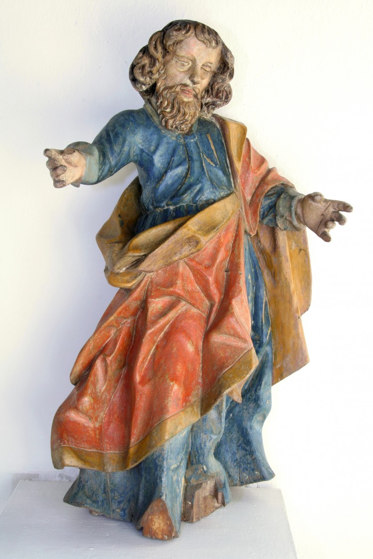 Sv. apoštol Pavel, dřevo, Vyšný, kolem roku 1700