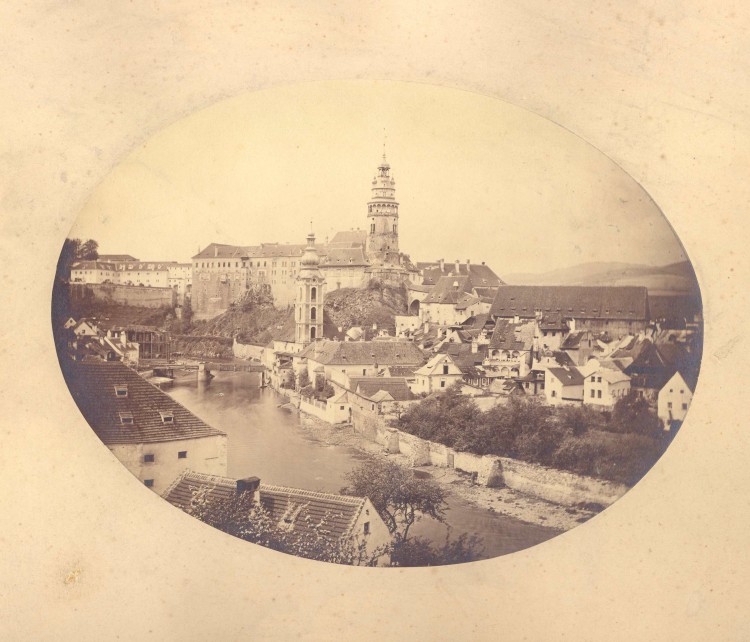 3.Franz Polak - pohled na město, 1867? (soukromá sbírka)